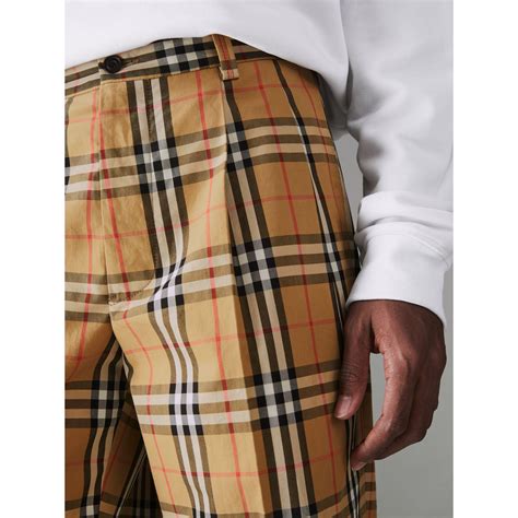 burberry checkered pants womens|burberry trousers for women.